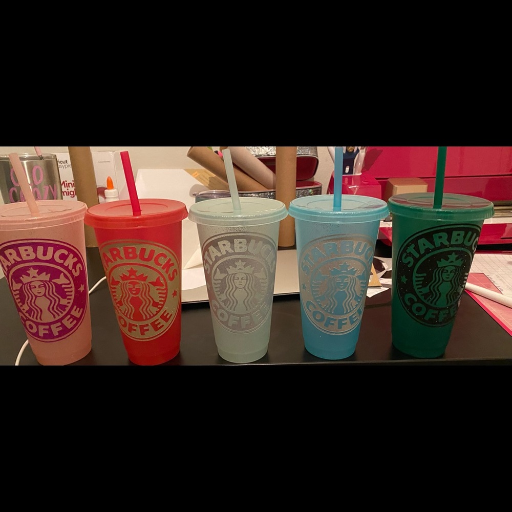 Starbucks cups personalized
